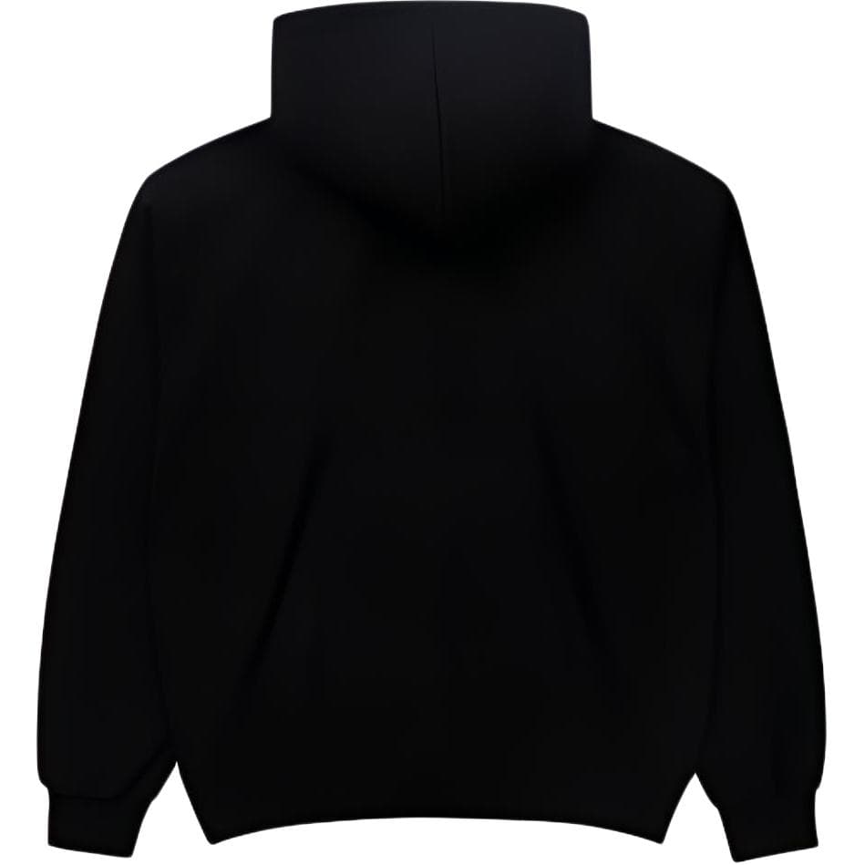 Худи acme de la vieADLV A Logo Emblem Flower Essential Hoodie Black Logo - изображение 2