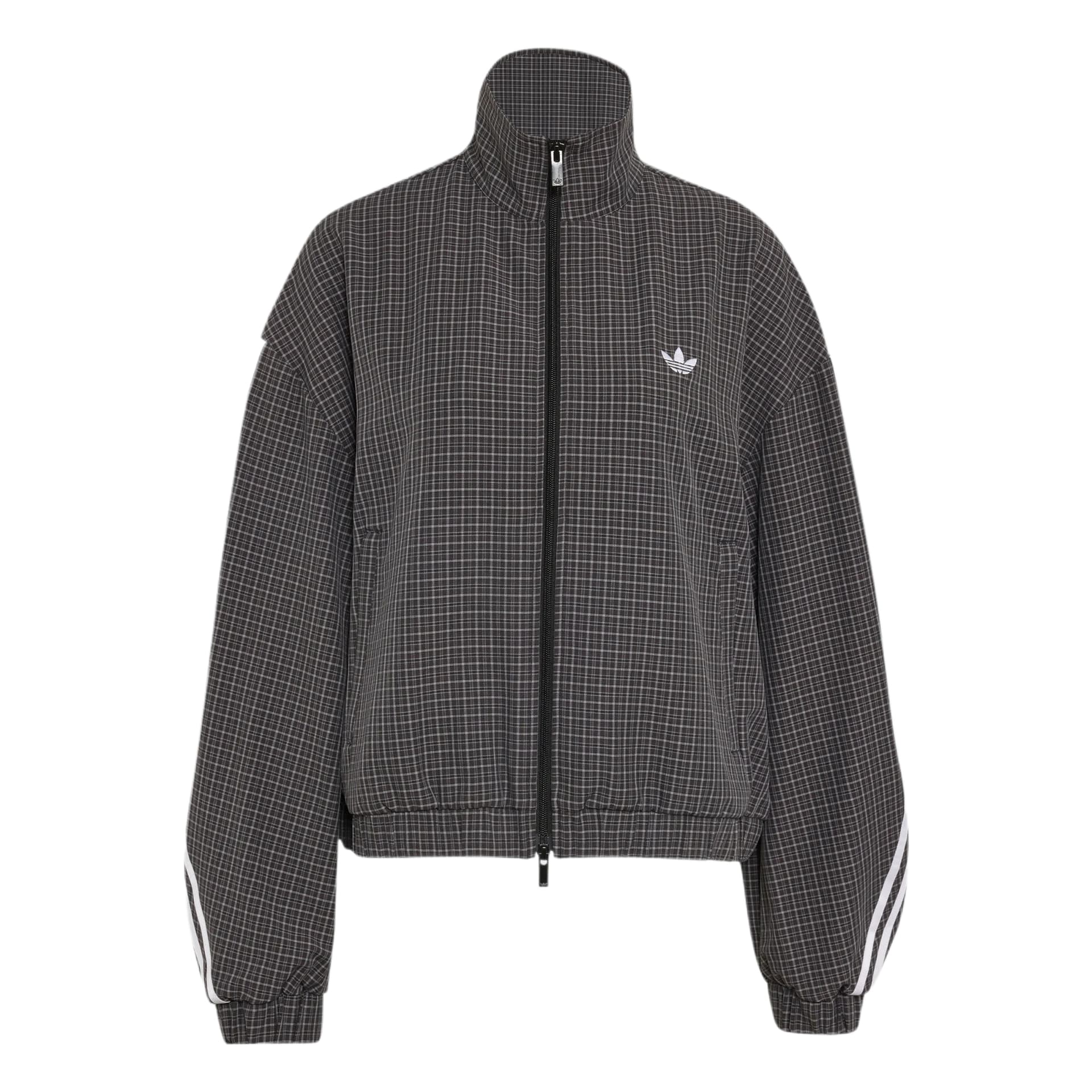 Куртка Adidas Originals TRACK TOP Черный Серый Графитовый Черный Женский Куртка - изображение 1
