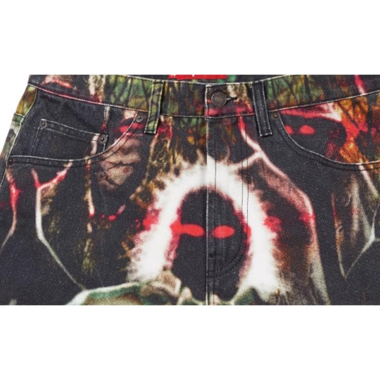 Джинсовые шорты Supreme SS26 WEEK11 Shadows BAGGY Деним Короткие Джинсовые Шорты Унисекс - изображение 5