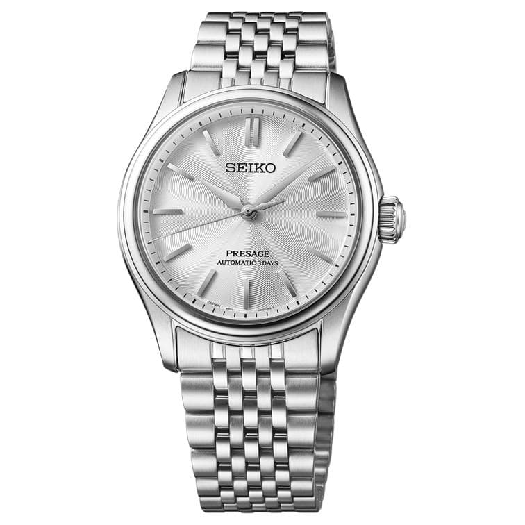 Часы SEIKO Автоматический Ручной Механизм Мужские часы Presage 38mm Белые - изображение 2