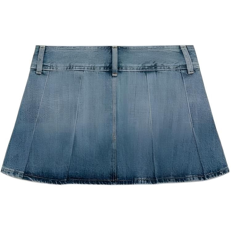 ZARA Trf Джинсовые короткие юбки Женские - изображение 2