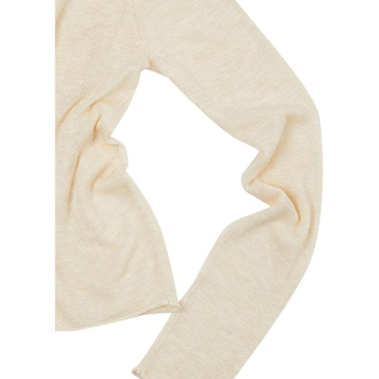 Кофта BONELESS Cut No-Seam Ecru Women's Knitwear - изображение 3