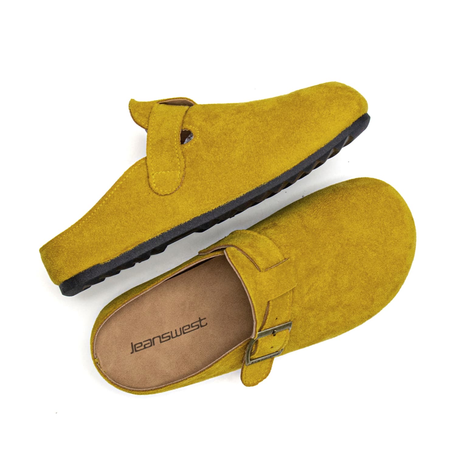 Сандалии JEANSWEST Обувь в стиле Birkenstock Желтый (Универсальный размер) Женские - изображение 2
