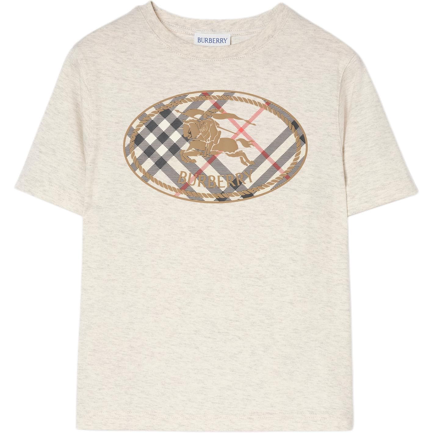 Футболка Burberry Белые Детские Рубашки T - изображение 1