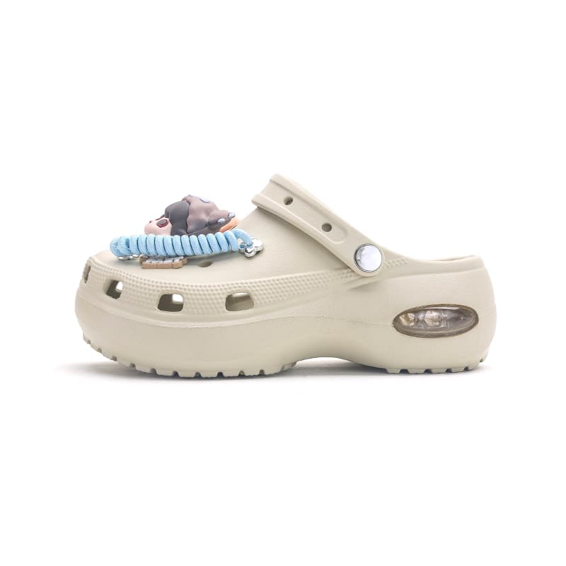 Сабо Jifffly Sabo Rubber Beige Women's - изображение 1
