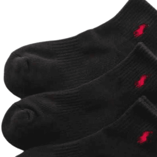 Носки Polo Ralph Lauren Low-Top унисекс упаковка из 3 пар - изображение 2