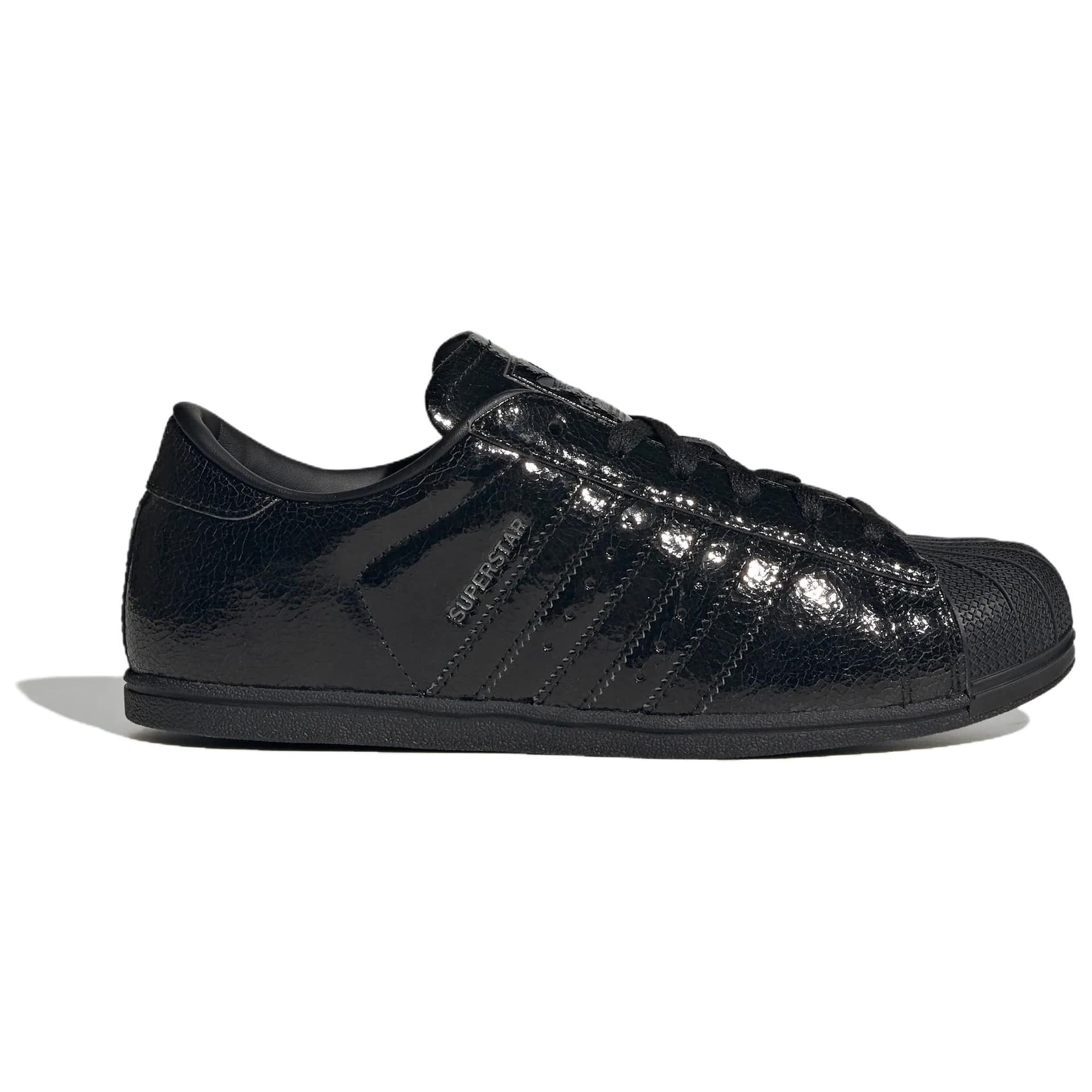 Кроссовки Adidas Originals Superstar Кеды для скейтбординга Low Топ Черный темно-серый Женские - изображение 2