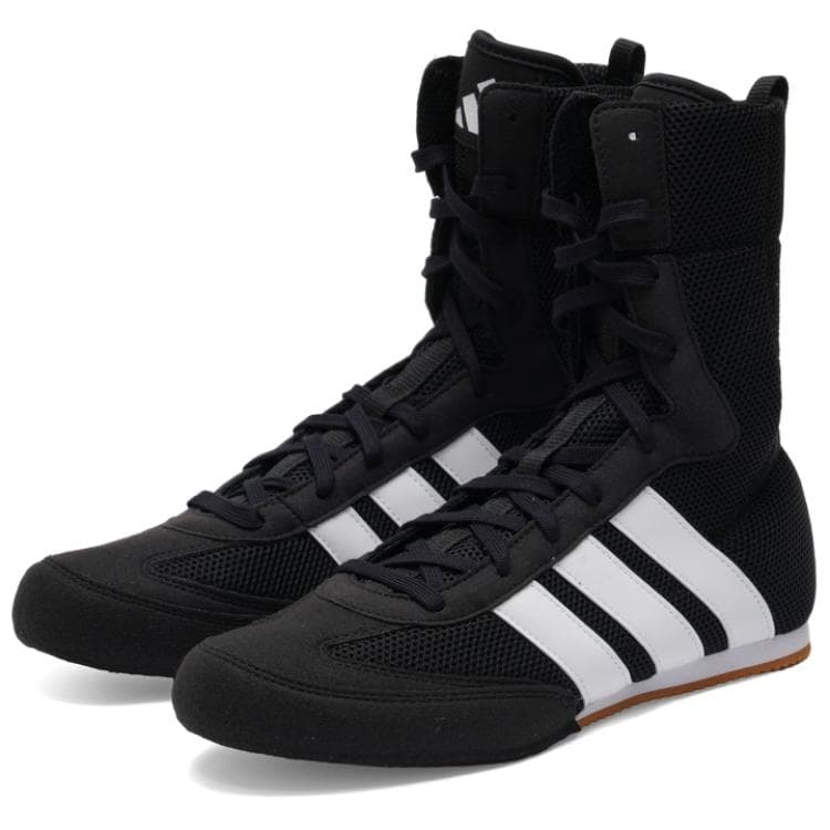 Кроссовки для спортзала Adidas Box Hog Ткань Высокие Кроссовки для Тренировок Унисекс - изображение 3