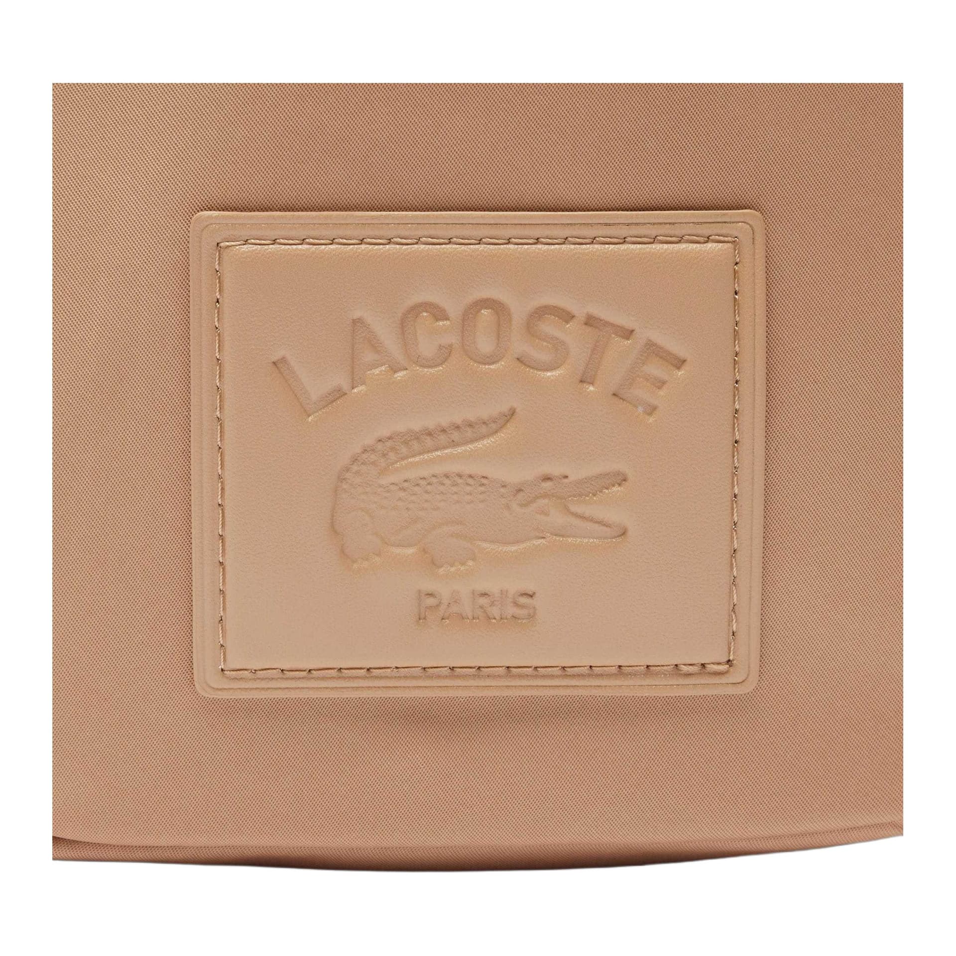 Сумка через плечо Lacoste Croc Logo Zip Crossbody Medium Brown - изображение 4