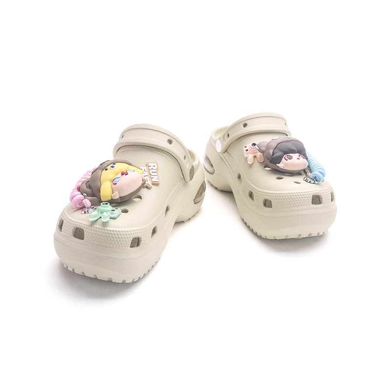 Сабо Jifffly Sabo Rubber Beige Women's - изображение 4