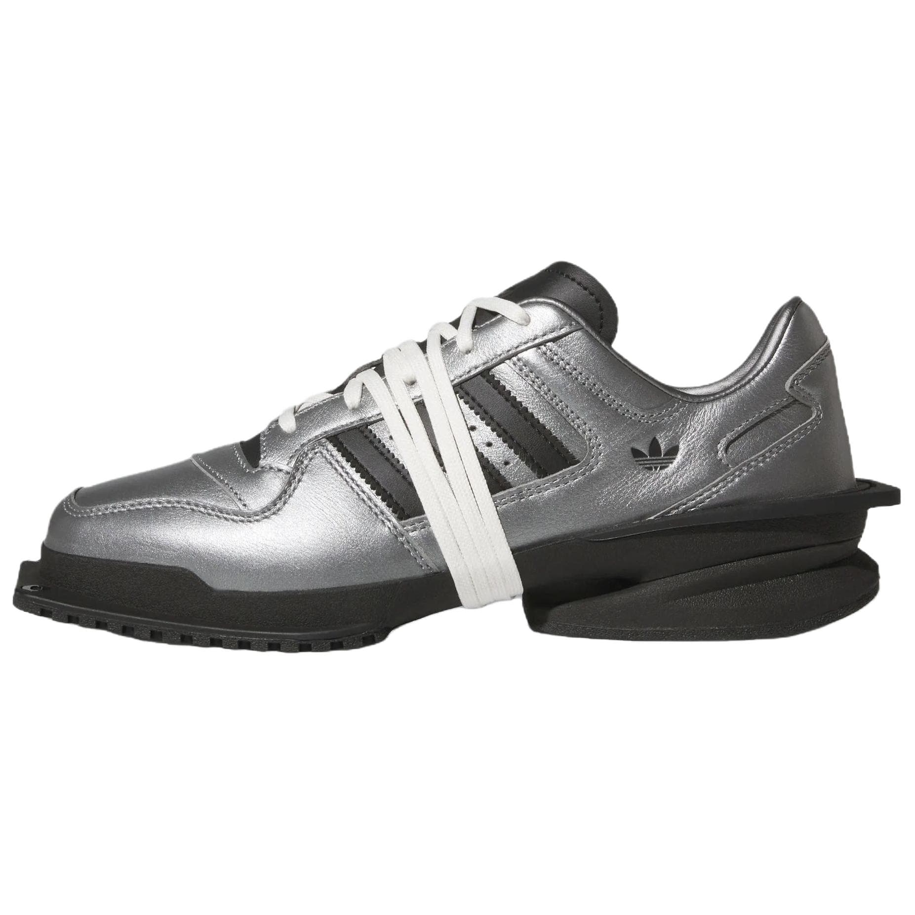 Кроссовки Adidas Originals FORUM Повседневная обувь Яркий Металлик Железно-серый Черный Ярко-белый Женские - изображение 1
