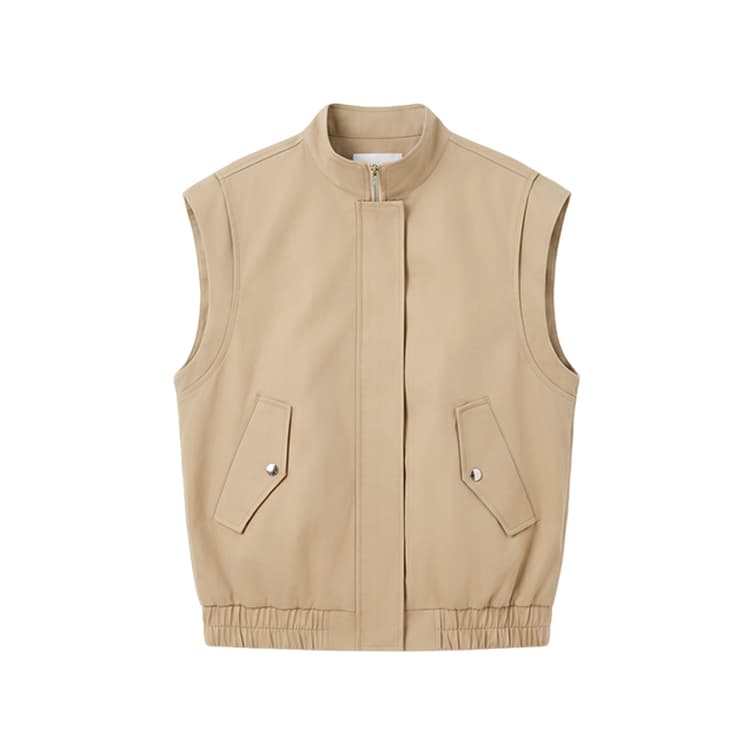 ELLE Khaki Женские жилеты - изображение 1