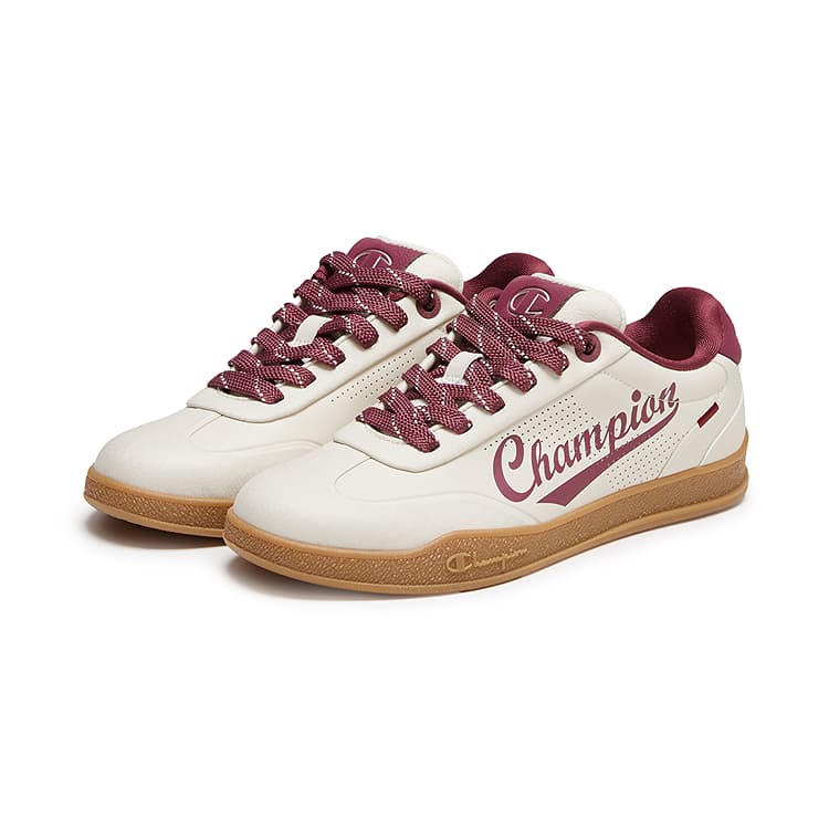 Кроссовки Champion Skate Shoes Low Top Linen Saddle Red Women's - изображение 3