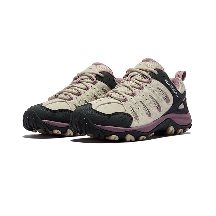 Кроссовки MERRELL Альпинистские и Треккинговые Ботинки Низкие Топ Бежевый Белый Фиолетовый Женские - изображение 2