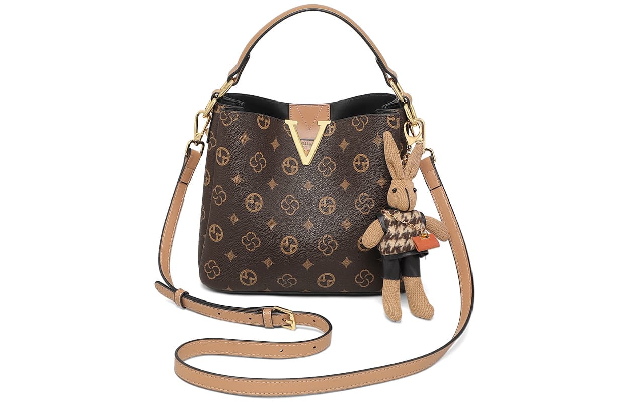 Сумка VINEY Синтетическая кожа Сумки кросс-боди Обычный (стандартный) Женские Хаки - изображение 1