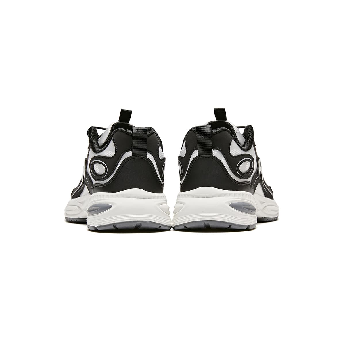 Кроссовки Under Armour Sports Life Collection Детская повседневная обувь Low Топ Черный белый Kids - изображение 4