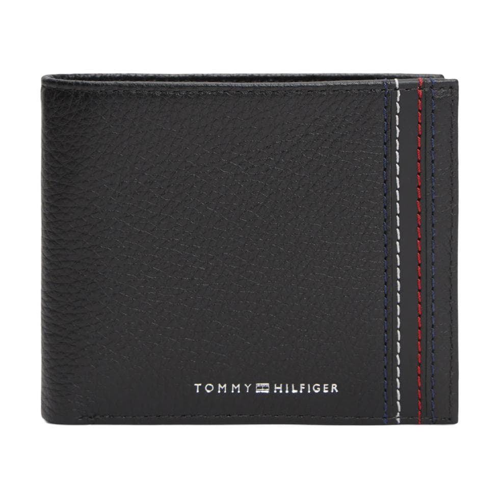 Кошелек Tommy Hilfiger Коровья кожа Кошелек Обычный (стандартный) Мужской Черный - изображение 1