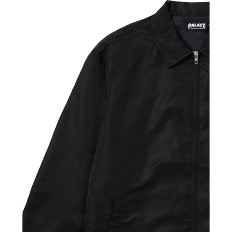 Куртка PALACE x Thrasher SS24 Flame Zip Collar Jacket Black - изображение 4