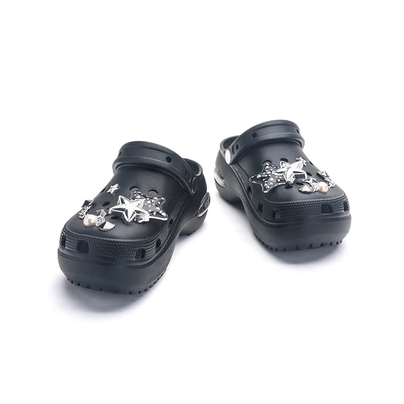 Сабо Jifffly Sabo Rubber Black Women's - изображение 4