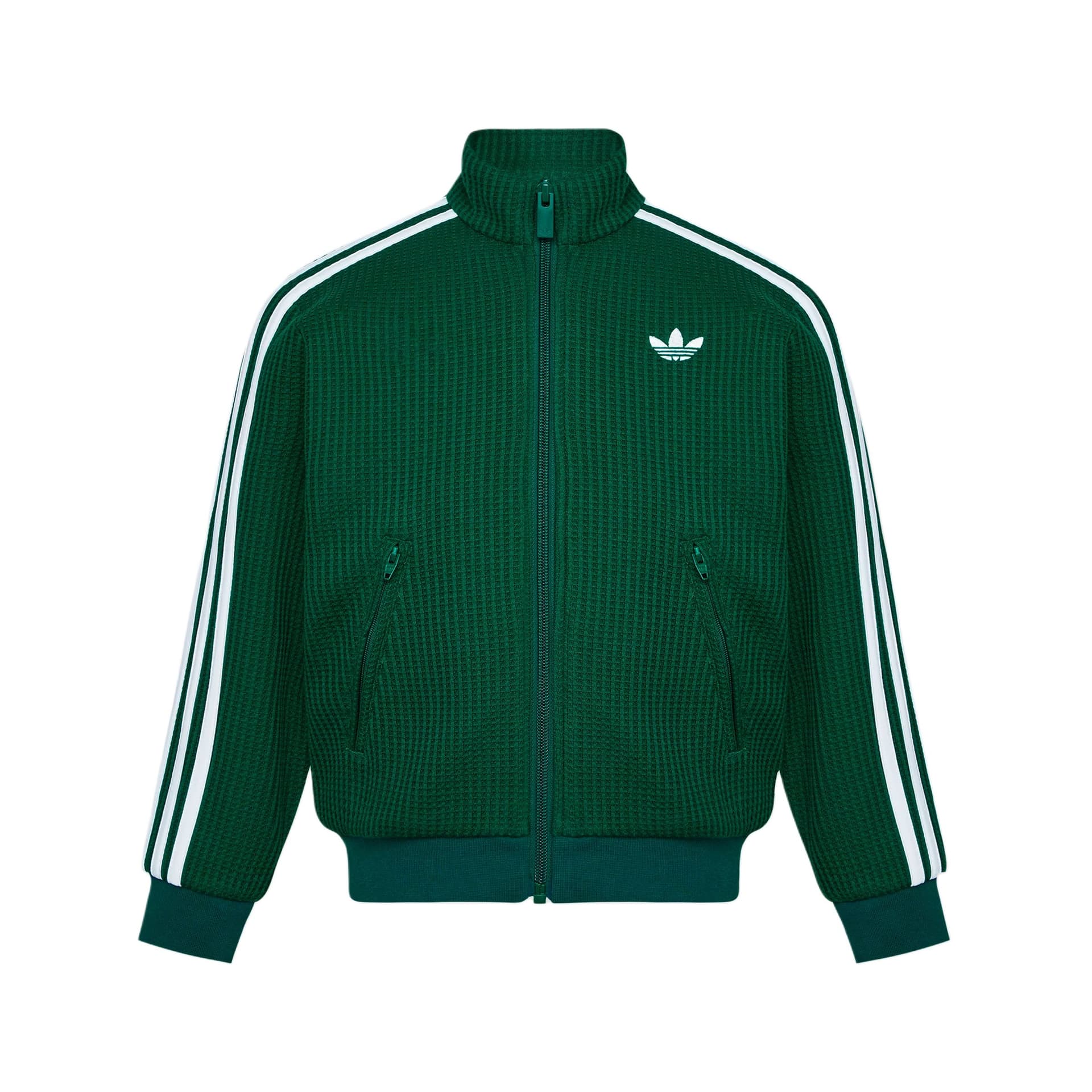 Adidas Originals Лесной Зеленый Белый Детские Куртки - изображение 1
