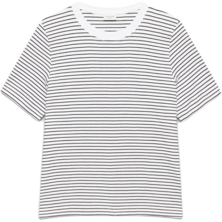 Футболка ARITZIA Белые Полосы Унисекс T-Рубашки - изображение 1