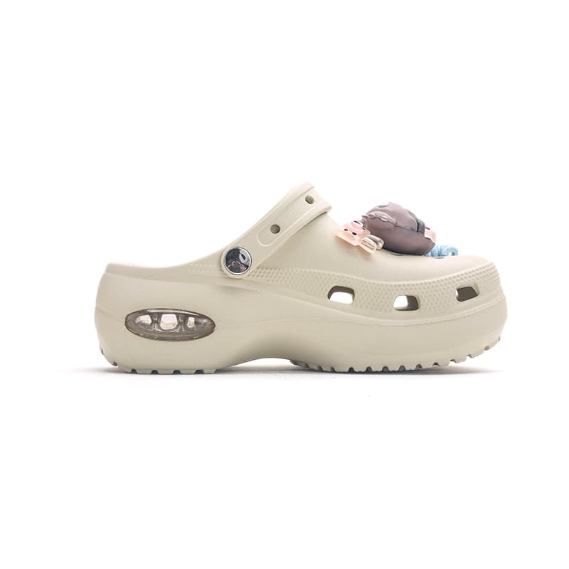 Сабо Jifffly Sabo Rubber Beige Women's - изображение 2