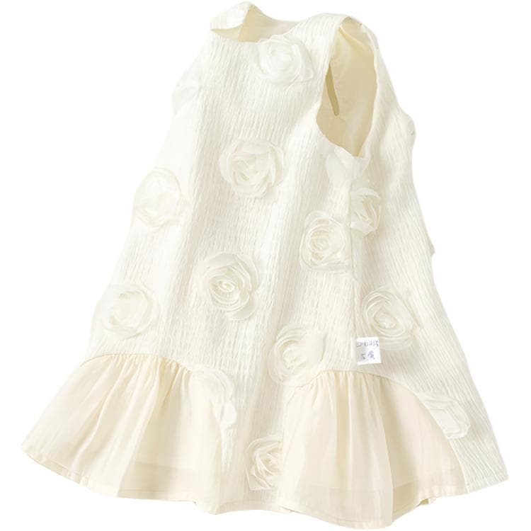 PIERRE CARDIN Экрю Детские Платья - изображение 2