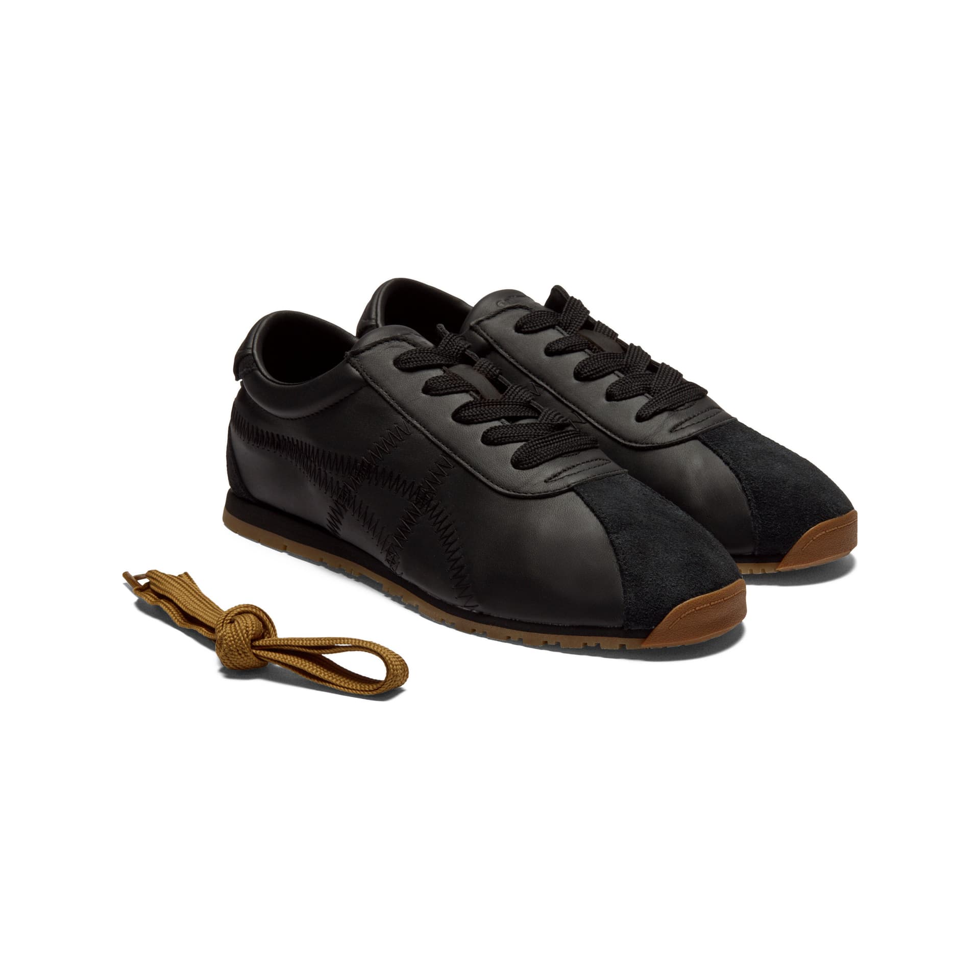 Кроссовки Onitsuka Tiger Corsair Повседневная обувь Low Топ Черный Унисекс - изображение 3