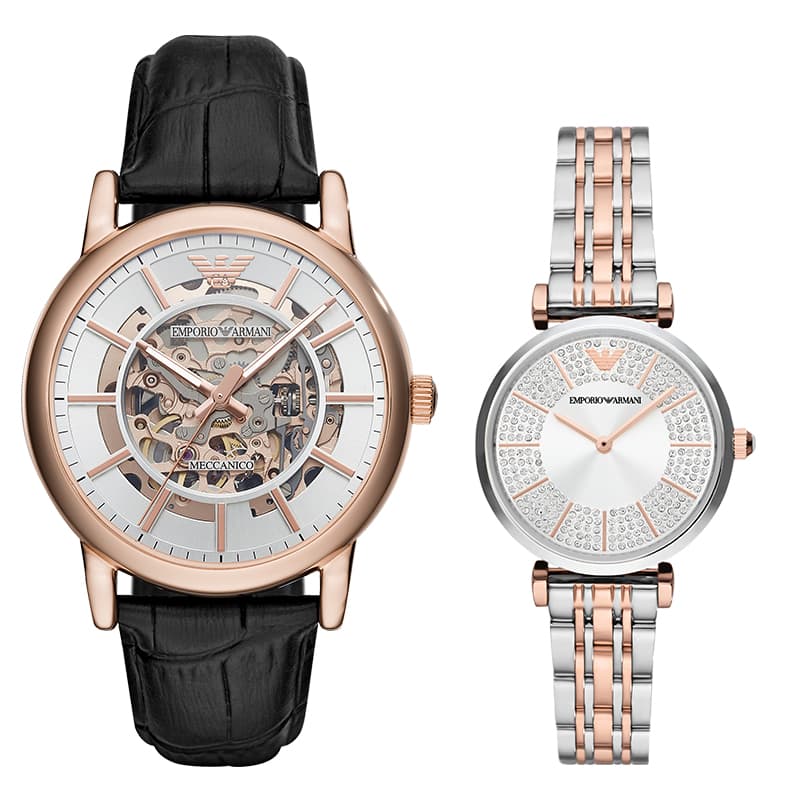 Механические часы EMPORIO ARMANI AR60007+AR11537 - изображение 1