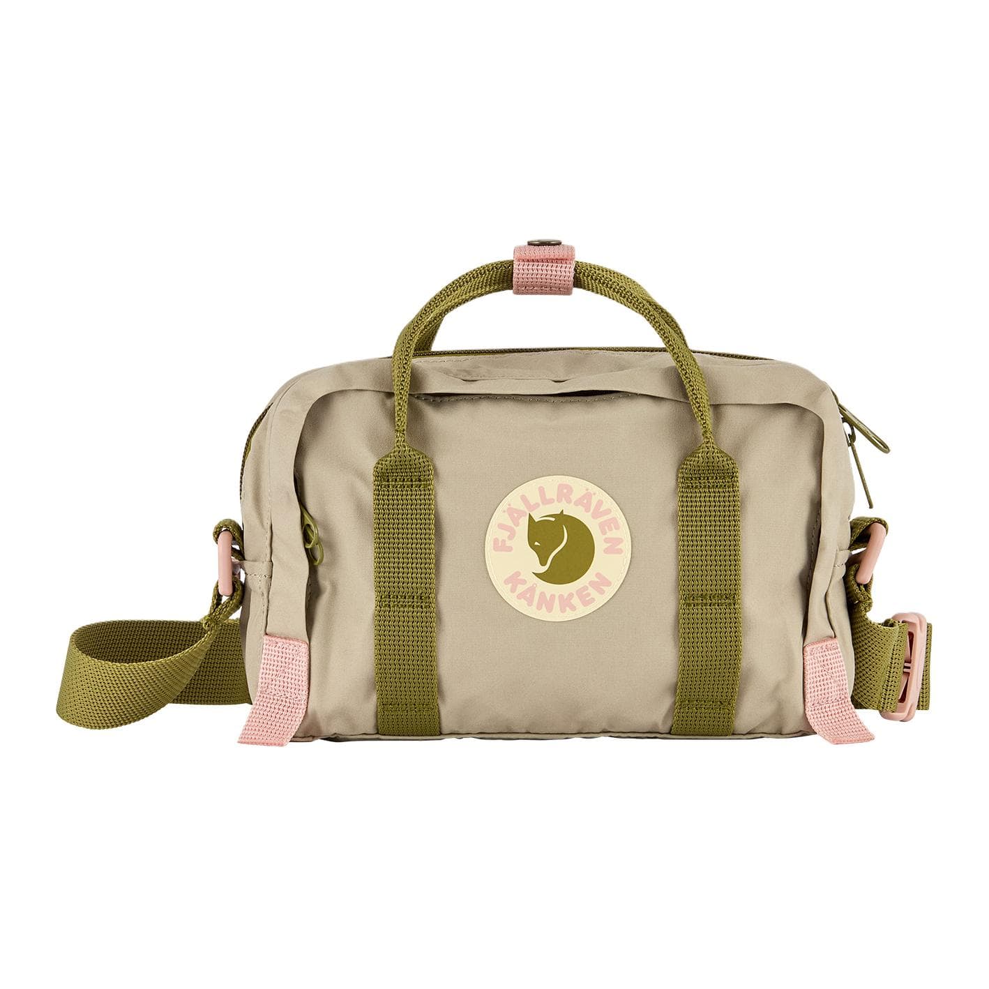 Fjallraven Kanken Туристические сумки Каменный цвет и Листовой зеленый Унисекс - изображение 1