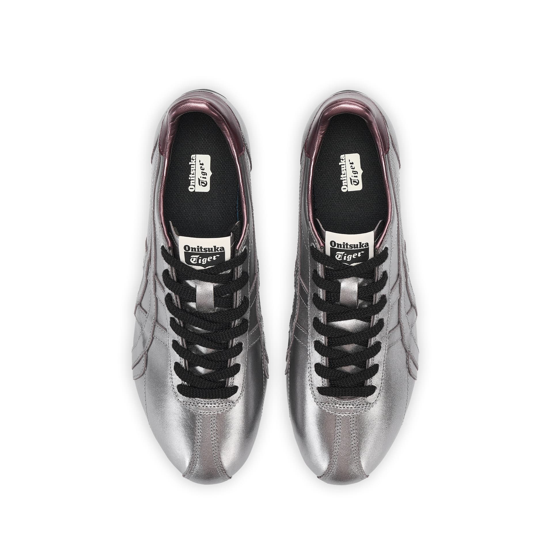 Кроссовки Onitsuka Tiger Runspark Повседневная обувь Low Топ Металлический серый Унисекс - изображение 5