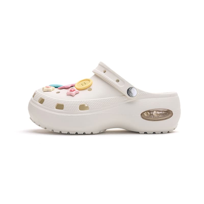 Сабо Jifffly Sabo Rubber Ecru Women's - изображение 1