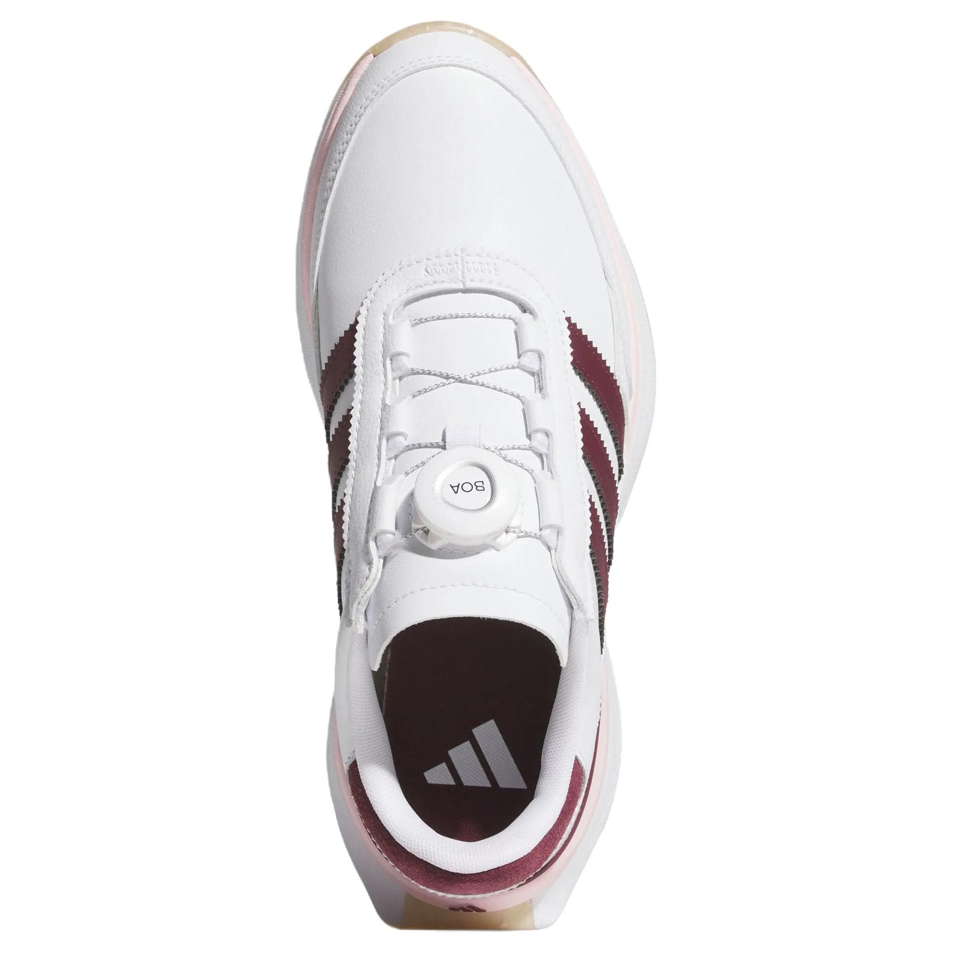 Кроссовки для гольфа Adidas S2G 26 Golf Shoes Low Top Белый Темно-красный Фиолетовый Прозрачный Розовый Женские - изображение 5