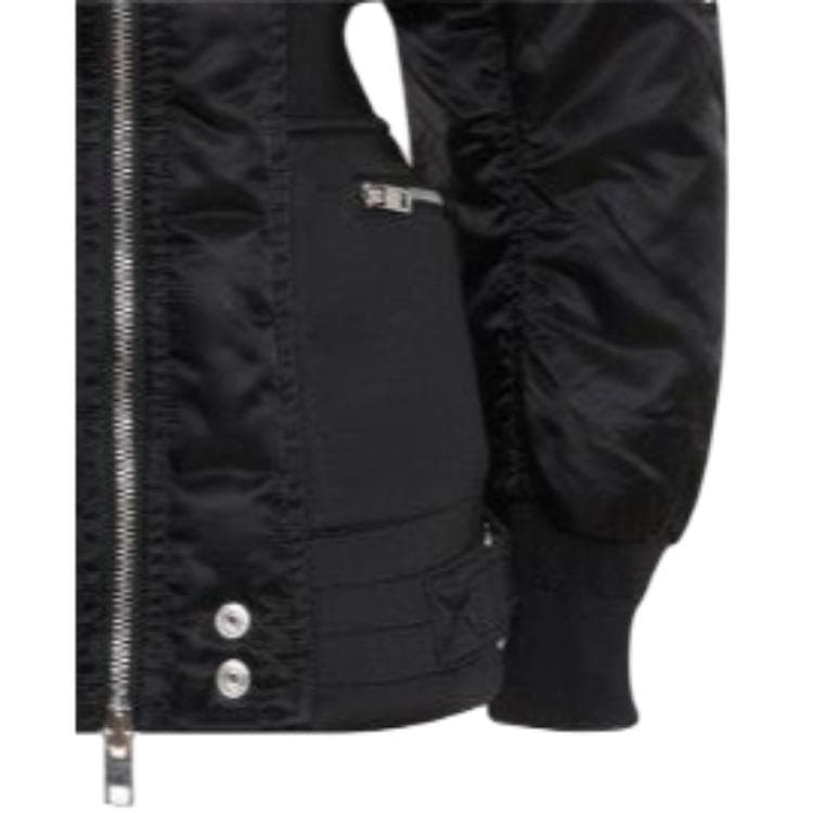 DIESEL Черные Женские Синтепоновые Куртки - изображение 3