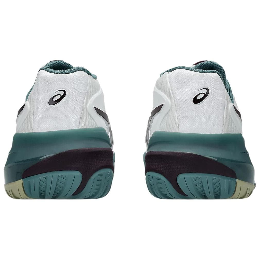 Кроссовки для тенниса ASICS Gel Resolution 10 Теннисные кроссовки Низкий верх Белый Темный баклажан Фиолетовый Мужской - изображение 5