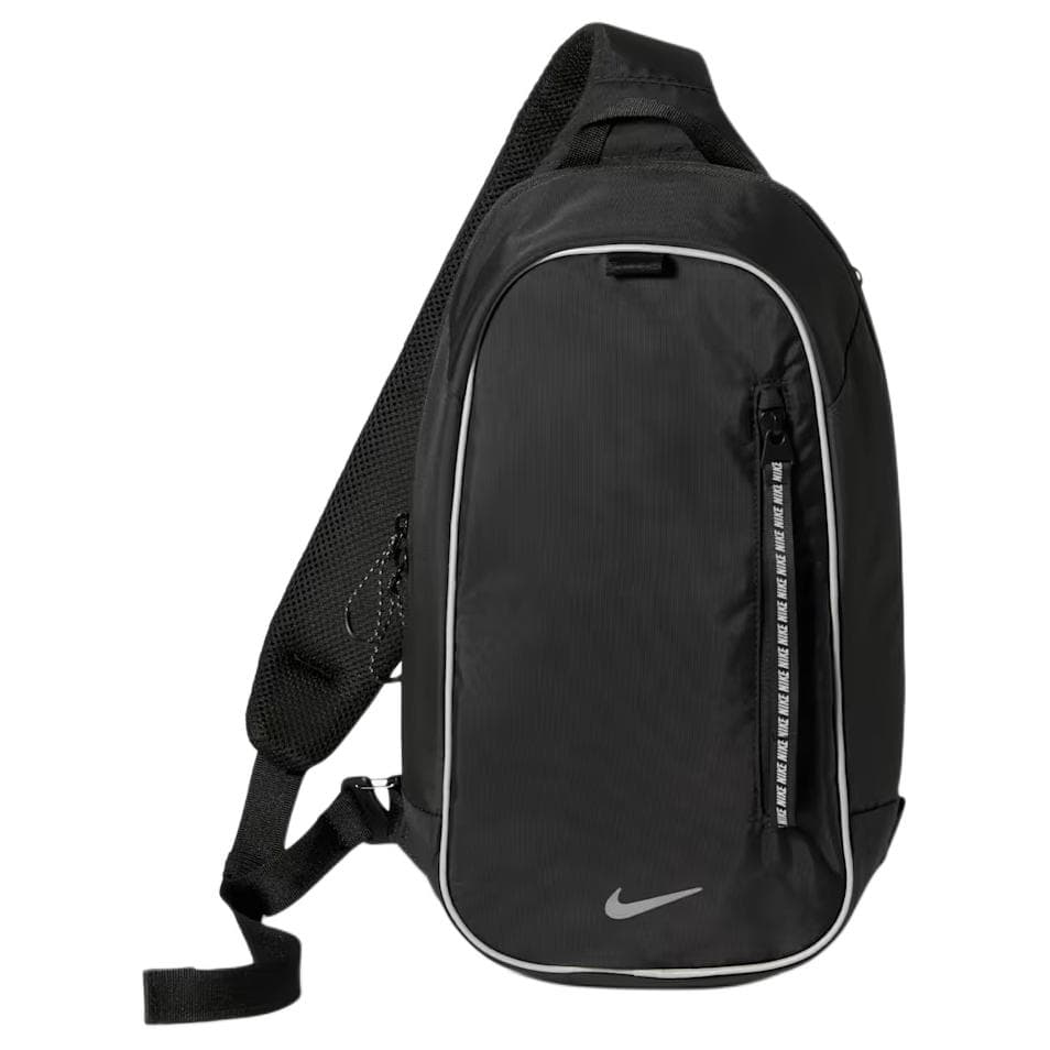 Нагрудная сумка Сумки через плечо Nike черные унисекс - изображение 1