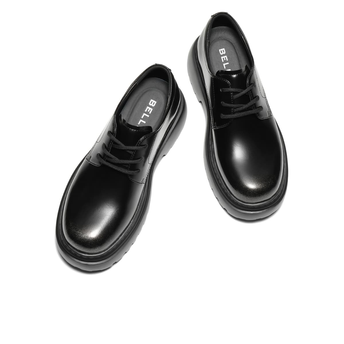 Ботинки BELLE Мужская повседневная обувь Low Top Черный мужской - изображение 3