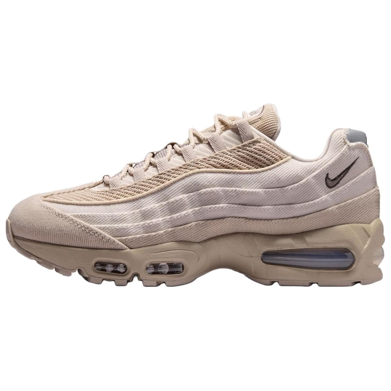 Кроссовки для бега Nike Air MAX 95 Беговые кроссовки Low Топ Бежевый Мужской - изображение 1
