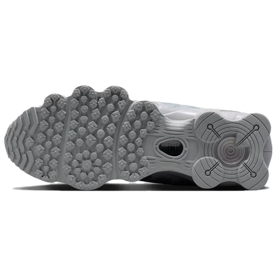 Кроссовки NIKE Shox TL Ткань Модный Амортизация Дышащий Поддержка Low Топ Повседневная обувь Унисекс Серый - изображение 6