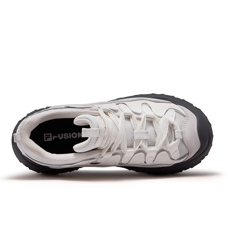 Кроссовки FILA FUSION PISA FLAT Cone Shoes Лоу-топы Скейтборд Обувь Женские Снег Черный - изображение 4