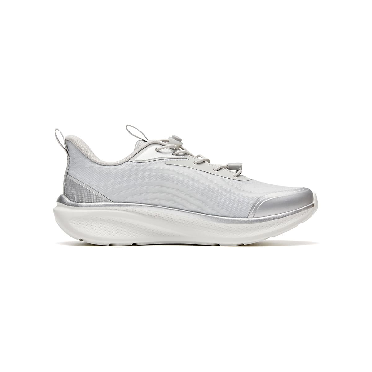 Кроссовки Under Armour Running Collection Детские беговые кроссовки Low Топ Белый Серый Kids - изображение 2