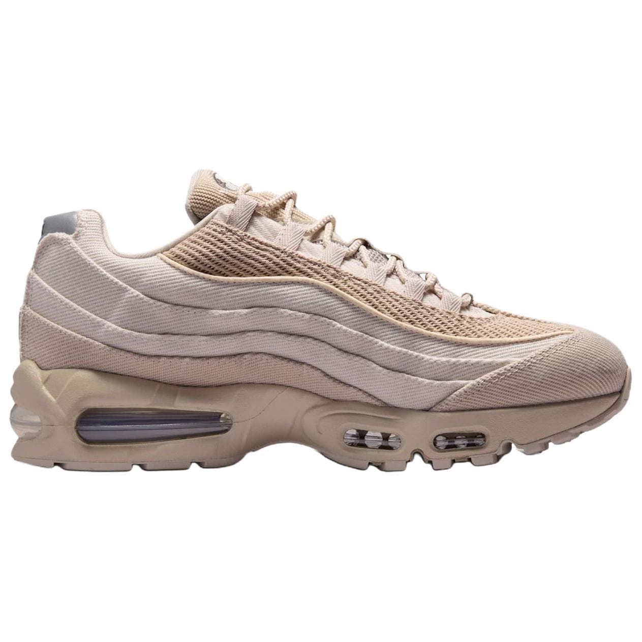 Кроссовки для бега Nike Air MAX 95 Беговые кроссовки Low Топ Бежевый Мужской - изображение 2