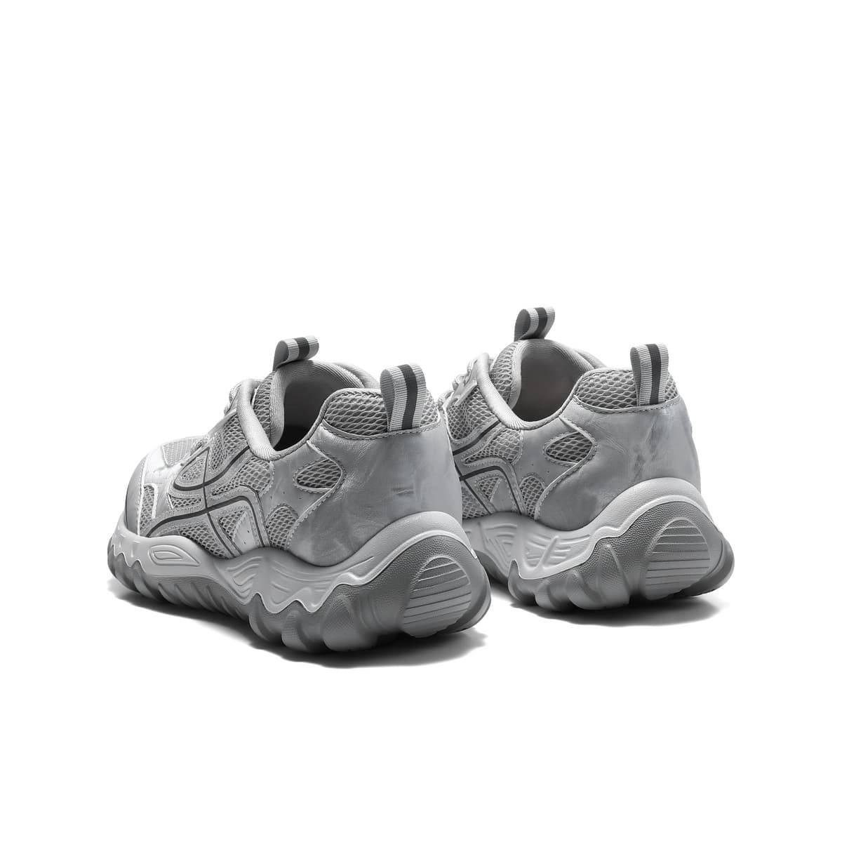 Кроссовки BELLE массивные кроссовки Low Top серые женские - изображение 4