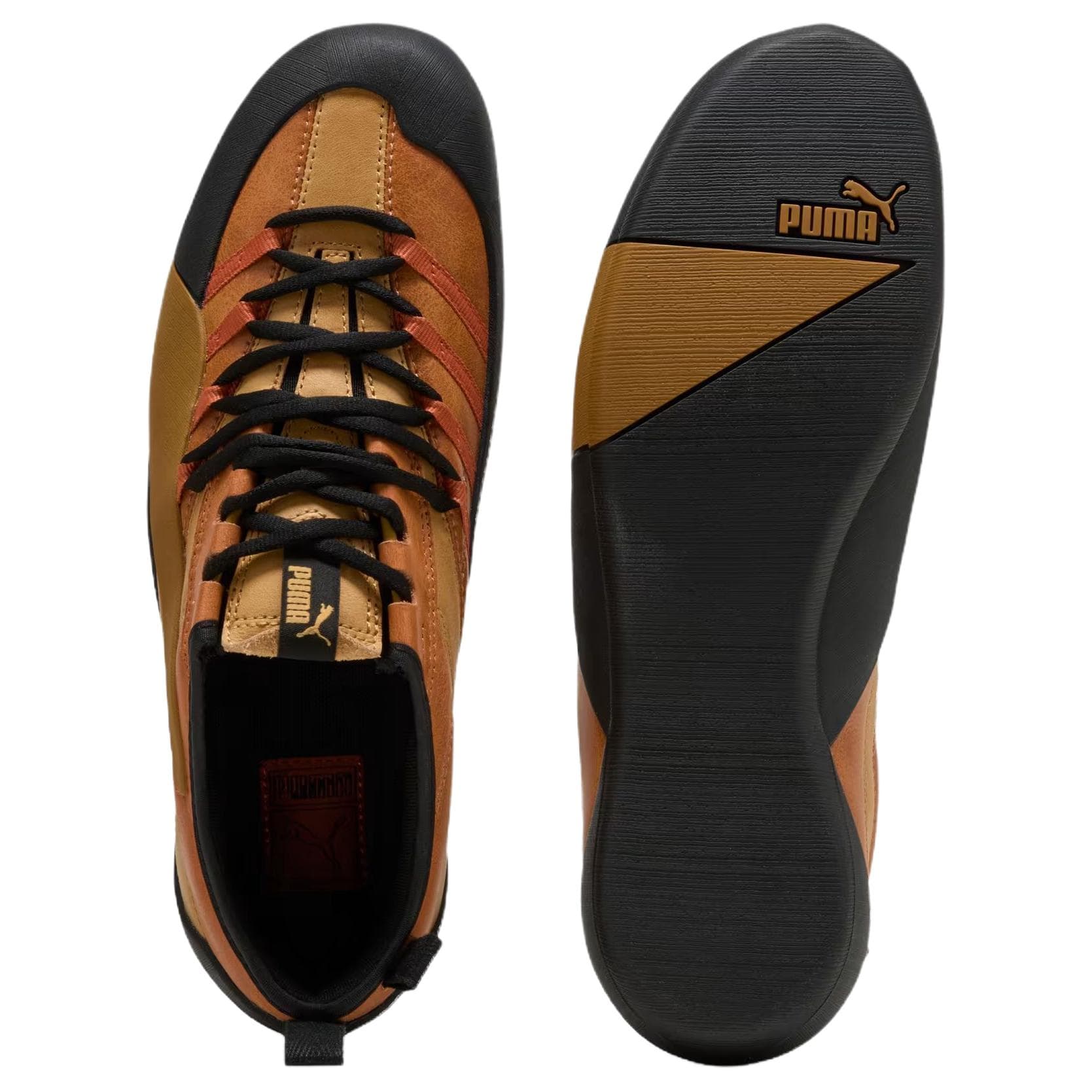 Кроссовки PUMA KLIM Повседневная обувь Цвет коньячного Тонива Унисекс - изображение 4