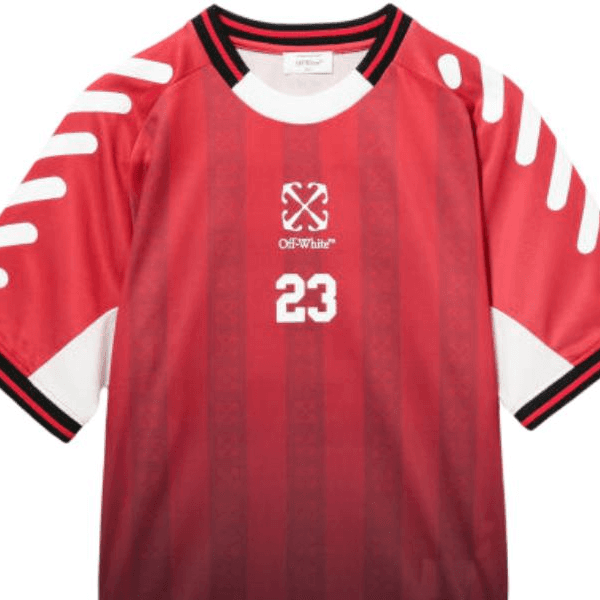OFF WHITE Красный Мужская Футбольная форма - изображение 4