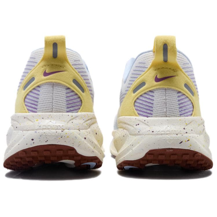 Кроссовки для бега NIKE Vomero 18 Беговые кроссовки Low Топ Желто-синий Белый Женские - изображение 5