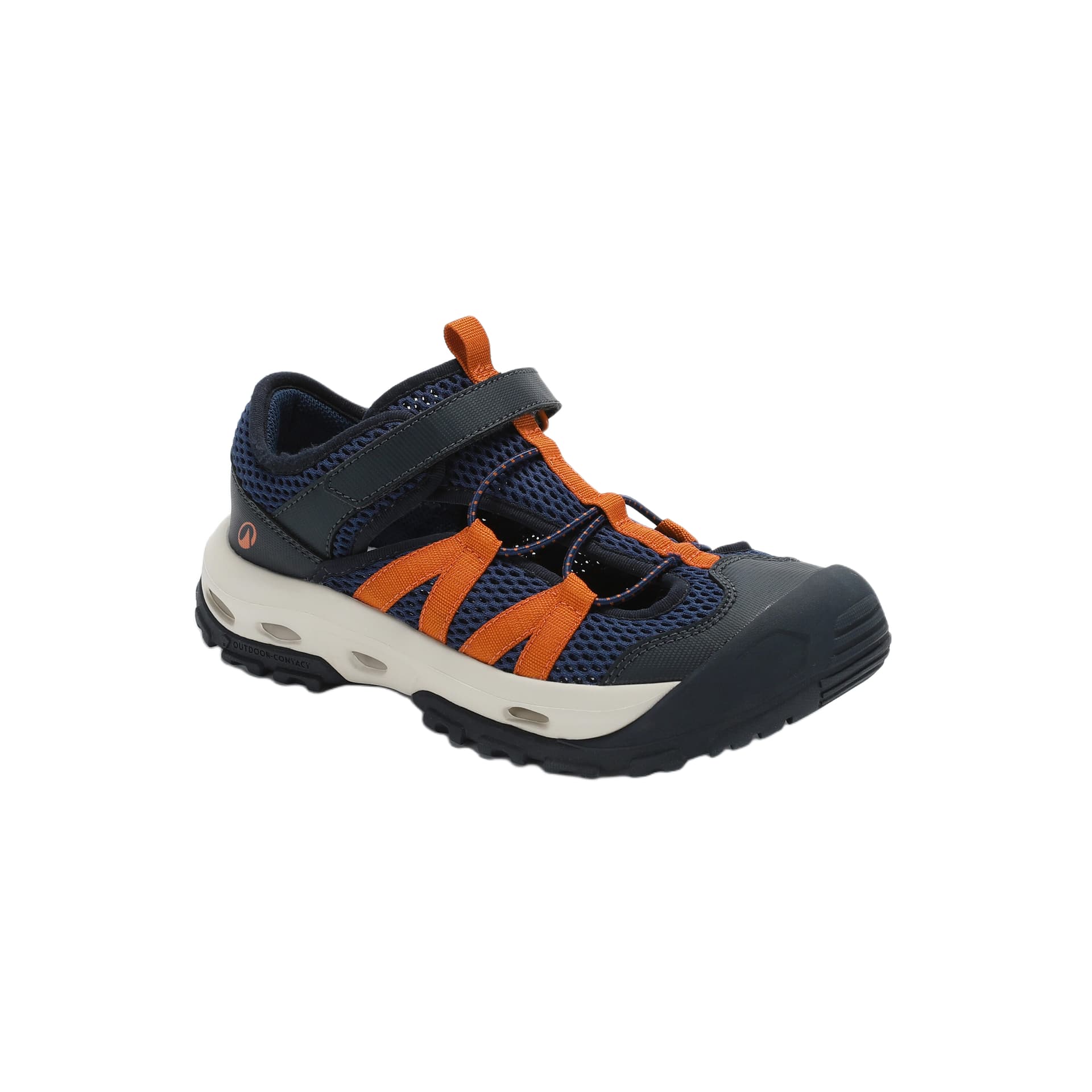 Сандалии DECATHLON MH500 Детские сандалии Low Топ Темно-синий Угольно-серый Железно-красный Kids - изображение 3
