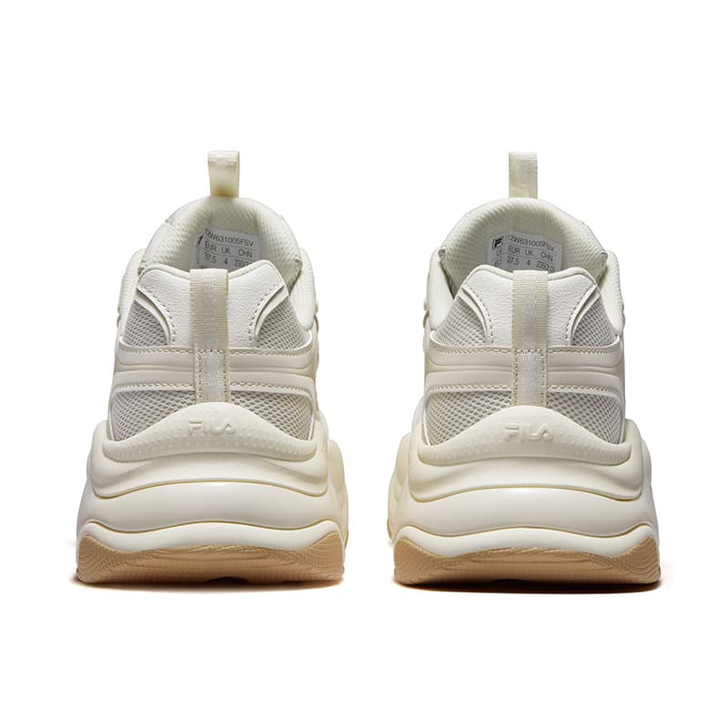 Кроссовки FILA FUSION BUBBLE DX Массивные кроссовки Низкий Топ Снег Туманный серый Женские - изображение 5
