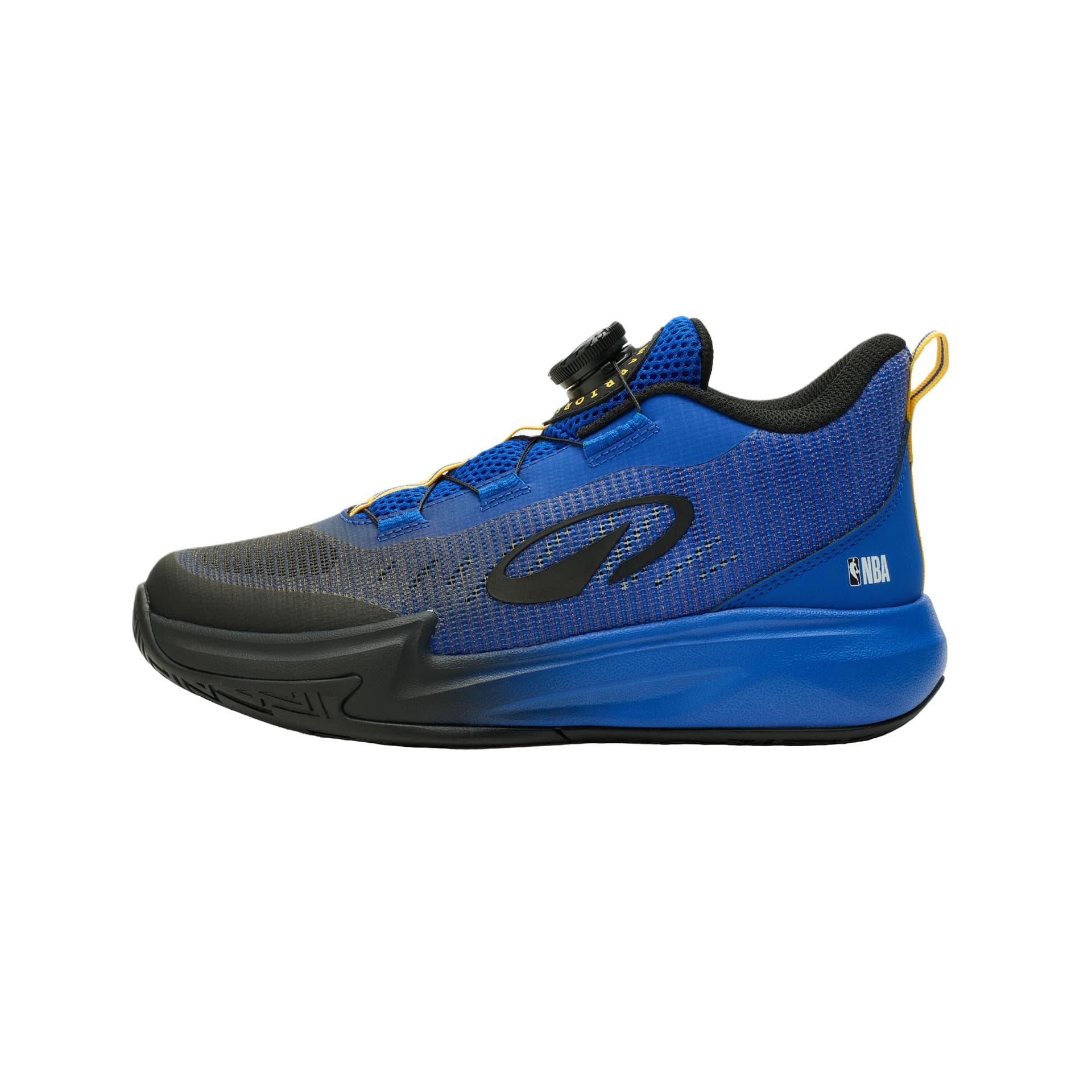 Кроссовки для баскетбола DECATHLON FAST500 Детские баскетбольные кроссовки Low Топ Яркий Индиго Дымчатый Черный Kids - изображение 1