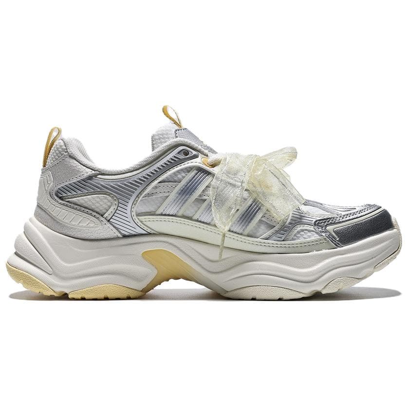 Кроссовки Adidas XLG FIN PULSE Массивные кроссовки Low Топ Серебряный Женские - изображение 2